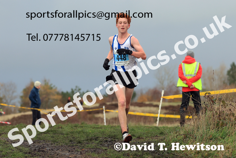 Mens Under-17s 2025 Start Fitness NEHL, Wrekenton, Gateshead, Sunday, November 23rd. Photo: David T. Hewitson/Sports for All Pics
